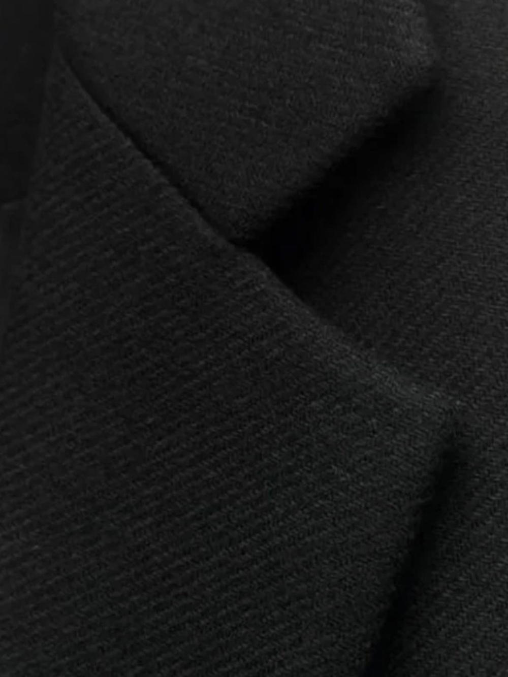 Long Coat Manteco Zara Black - Picture 8 of 8